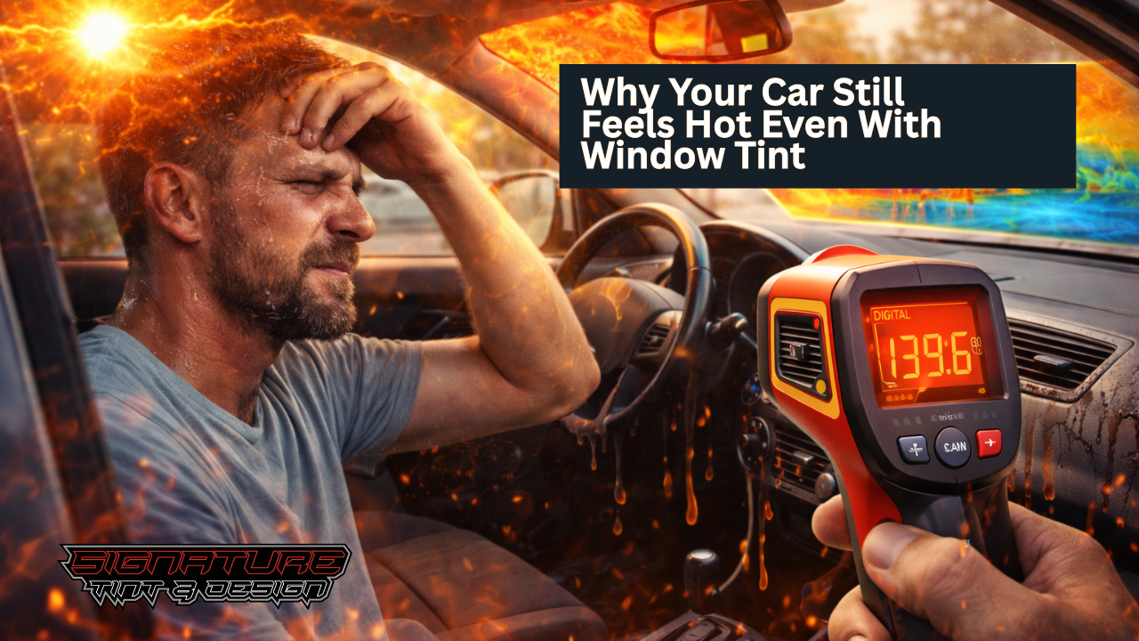 Why Your Car Still Feels Hot Even With Window Tint