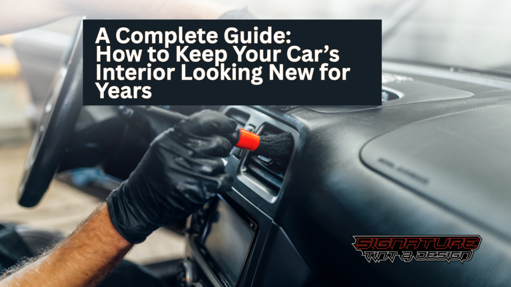 UV Exposure Is the Number One Cause of Interior Damage